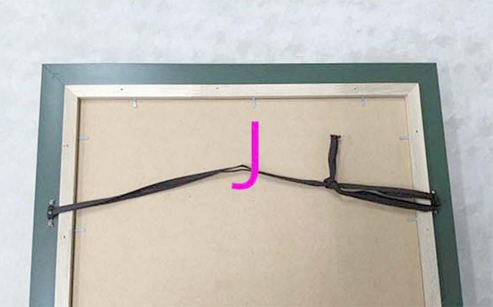 額縁の紐の結び方完全版！プロが教える絶対に緩まない裏ワザ