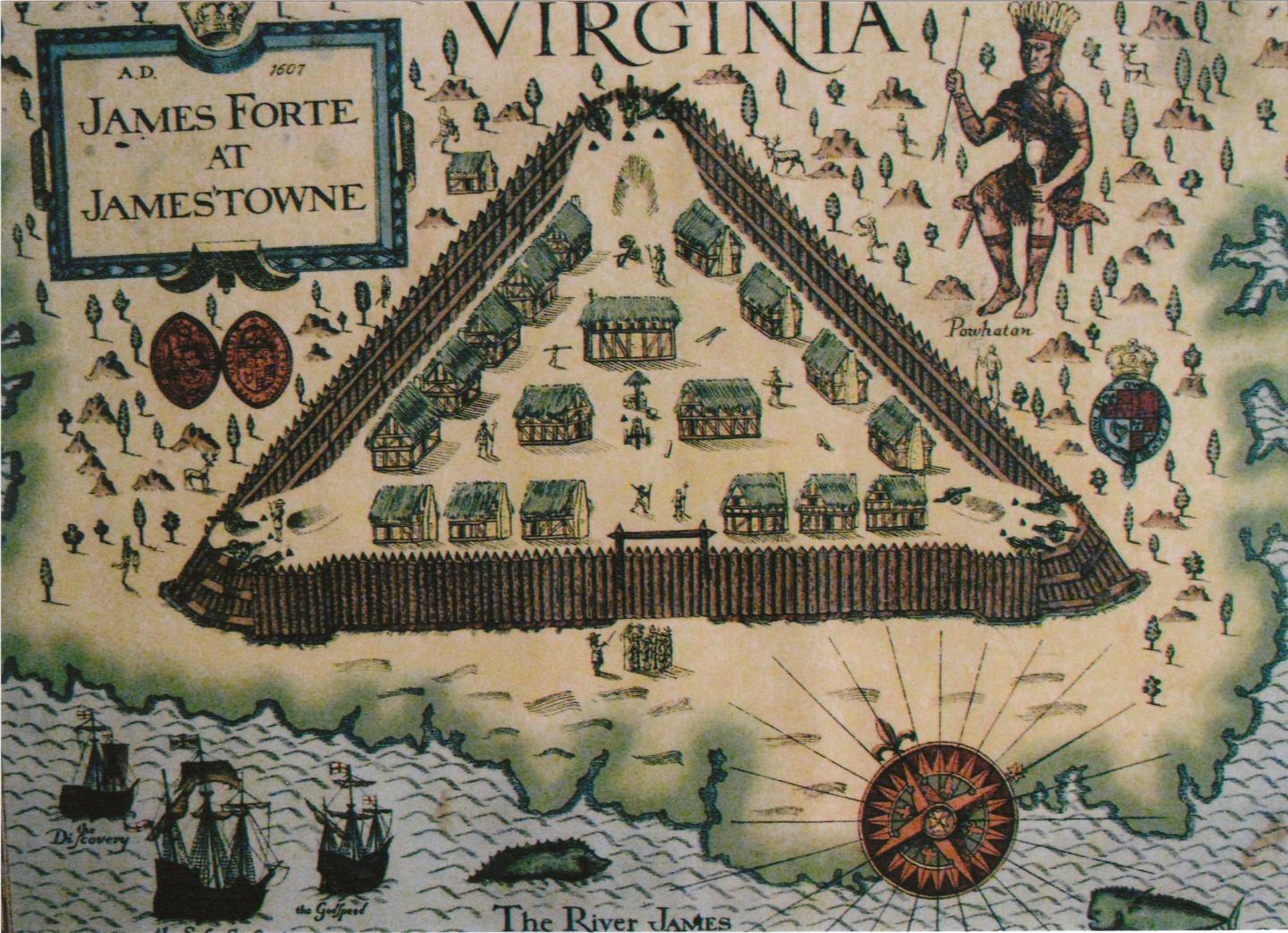 Jamestown Virginia 1607 Facts