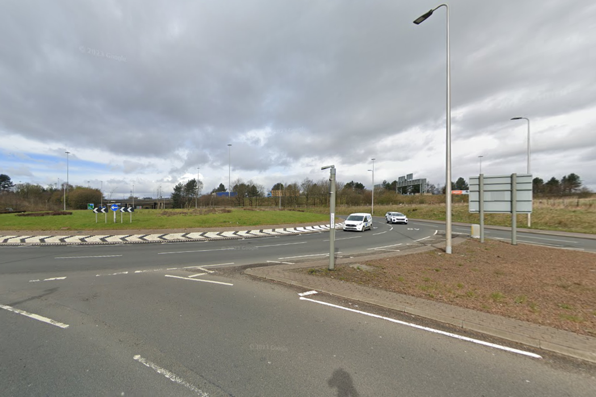 A8 Bargeddie Roundabout Emergency Services