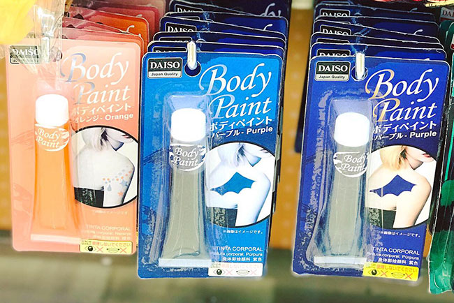 100均ボディペイントは今どこで買える？売ってない真相と安全対策