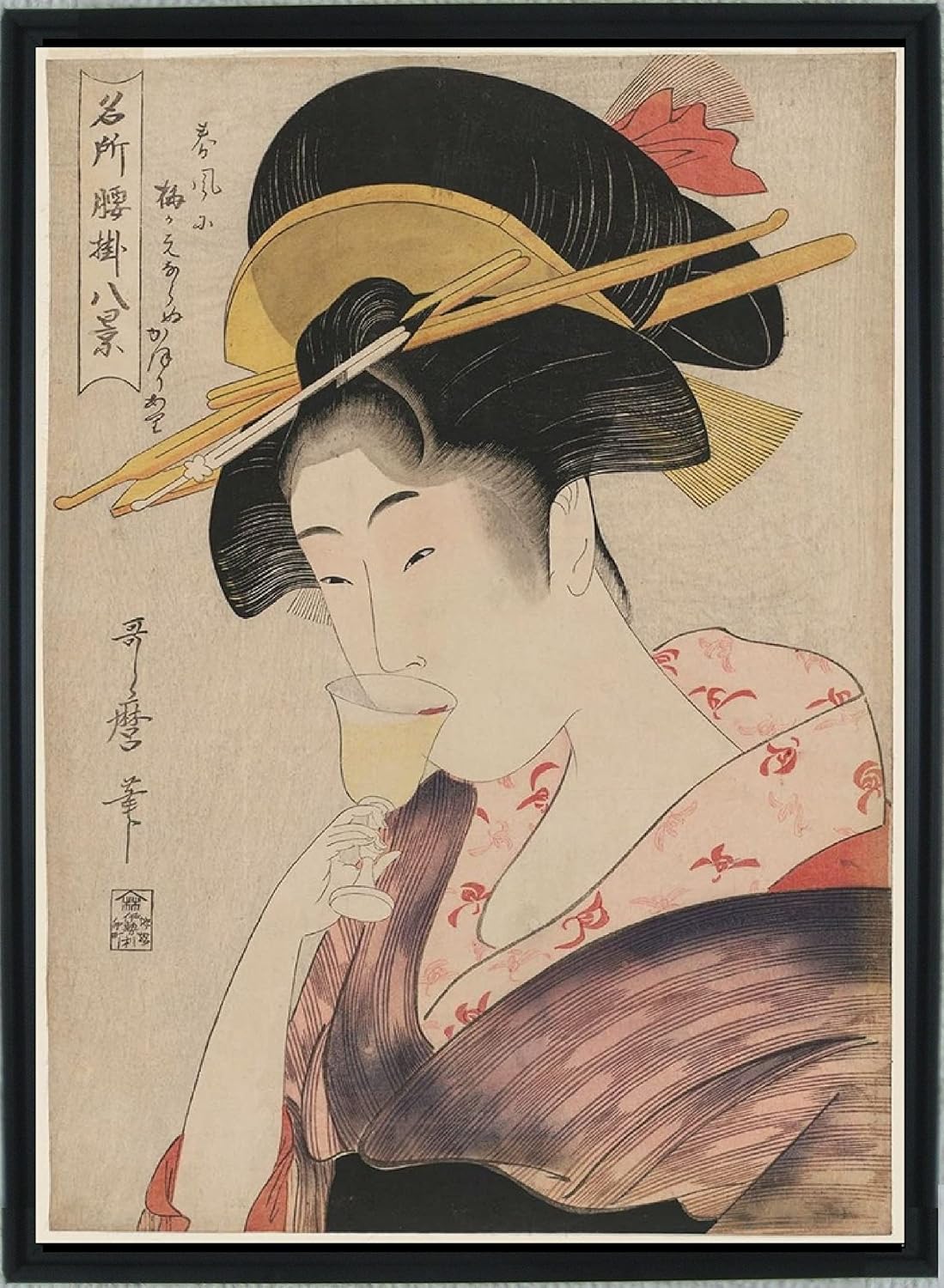 歌麿の美人画に隠された禁断の仕掛け！大首絵が暴く江戸女性の素顔