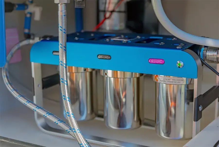 Evaluate the Water Filtration Company Blu on Sparkling Dispensers