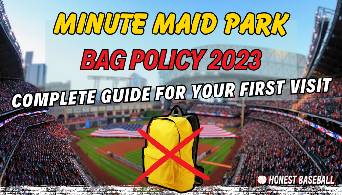 Minute Maid Park. Bag Policy