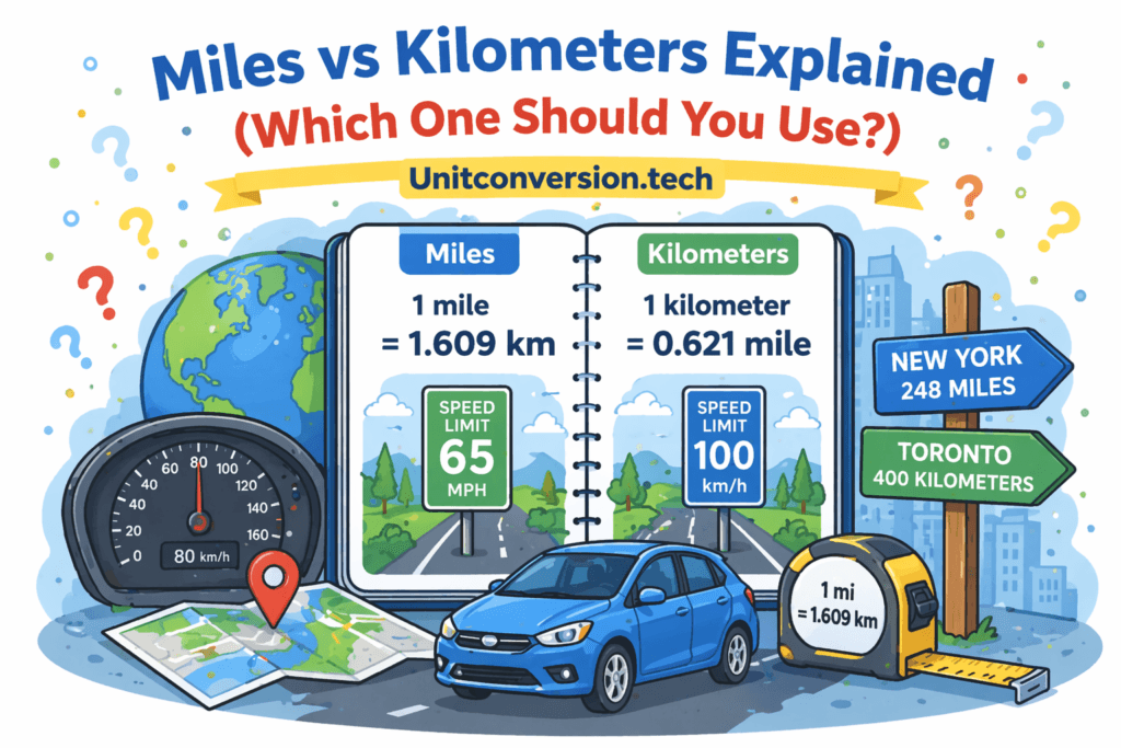 Difference Between Mileage and Kilometer