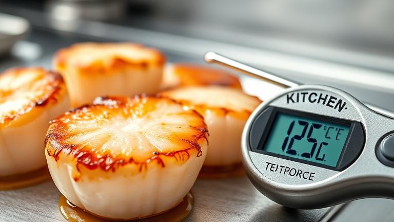 What Temperature Should Scallops Be