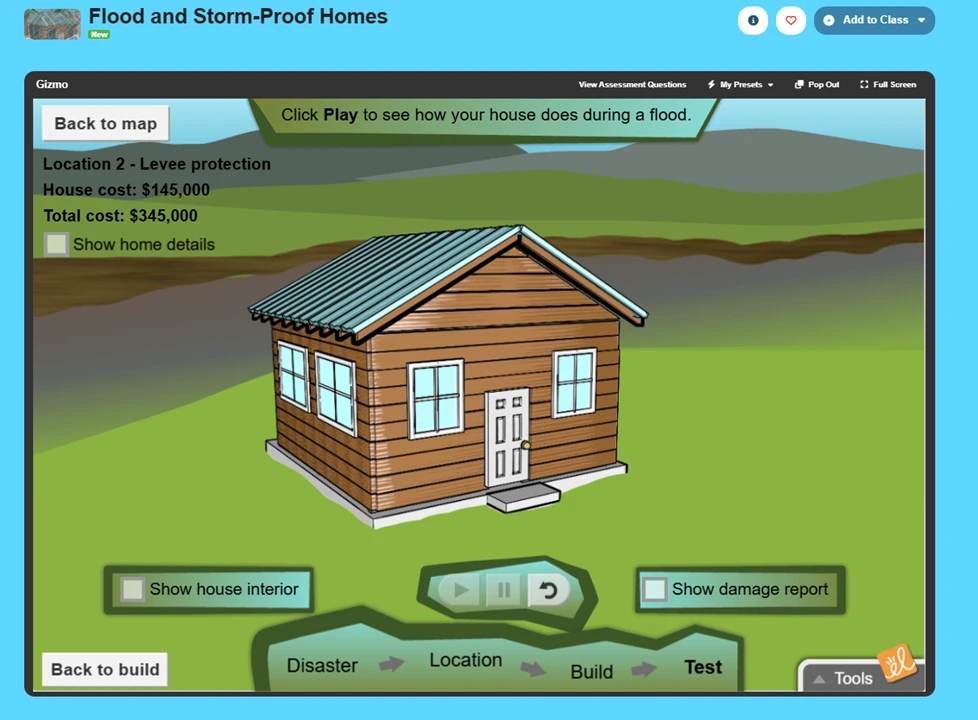 Student Exploration Flood and Storm Proof Homes