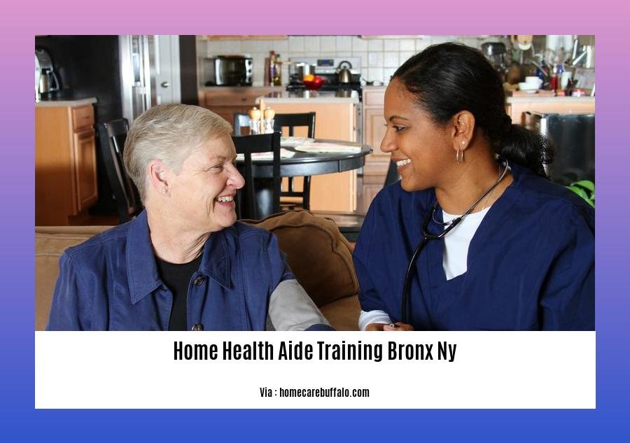 Free Home Health Aide Training Nyc Bronx