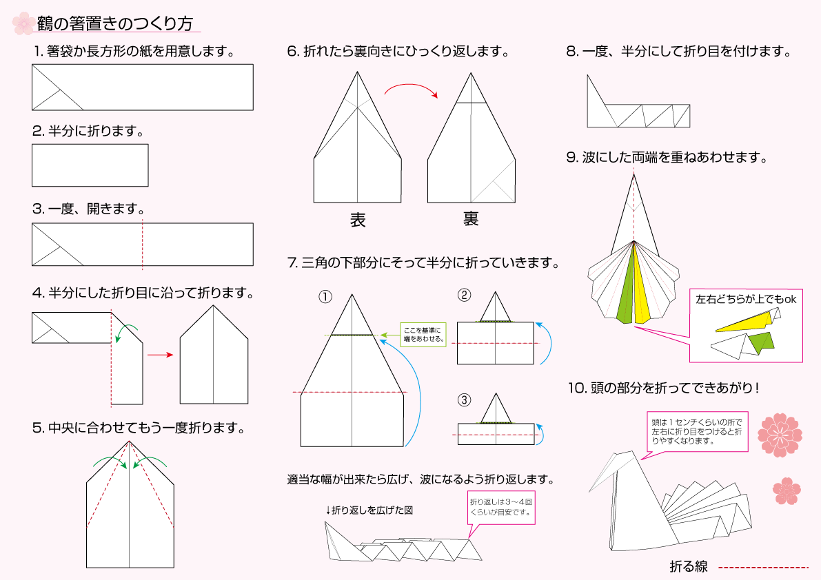 料亭の会食で焦らない！箸袋折り方マナーと粋な箸置きの作り方