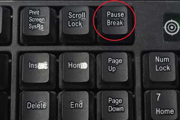 What Does Pause Break Do