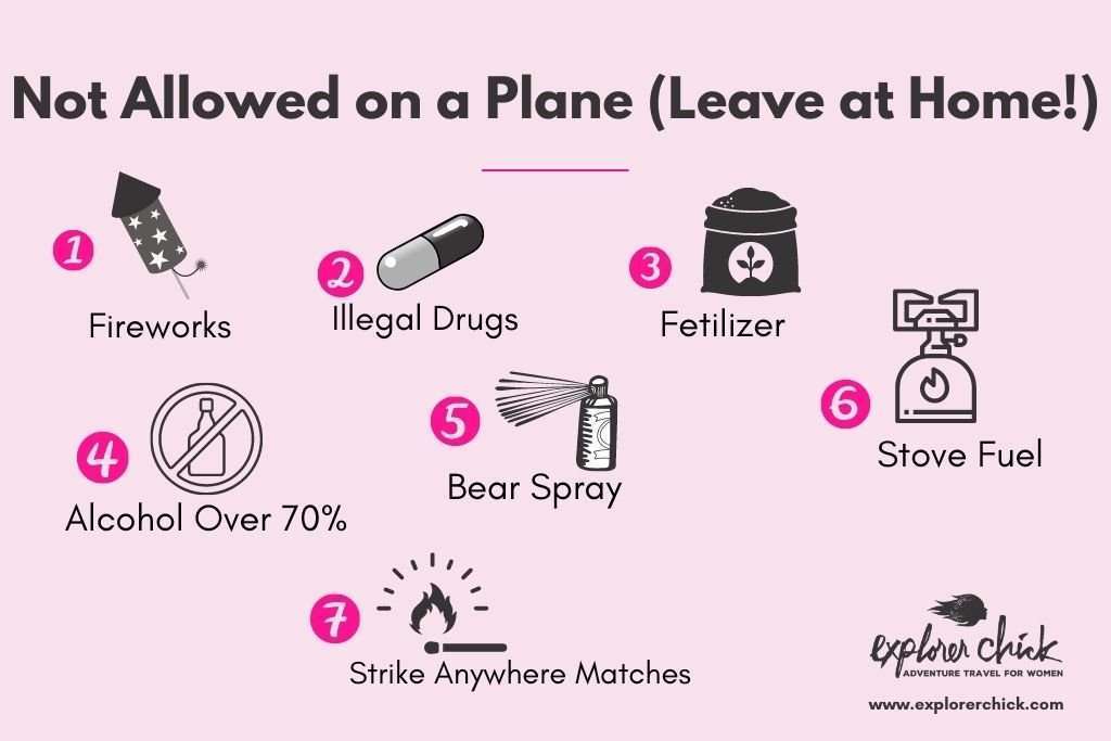 What Isn't Allowed on a Plane