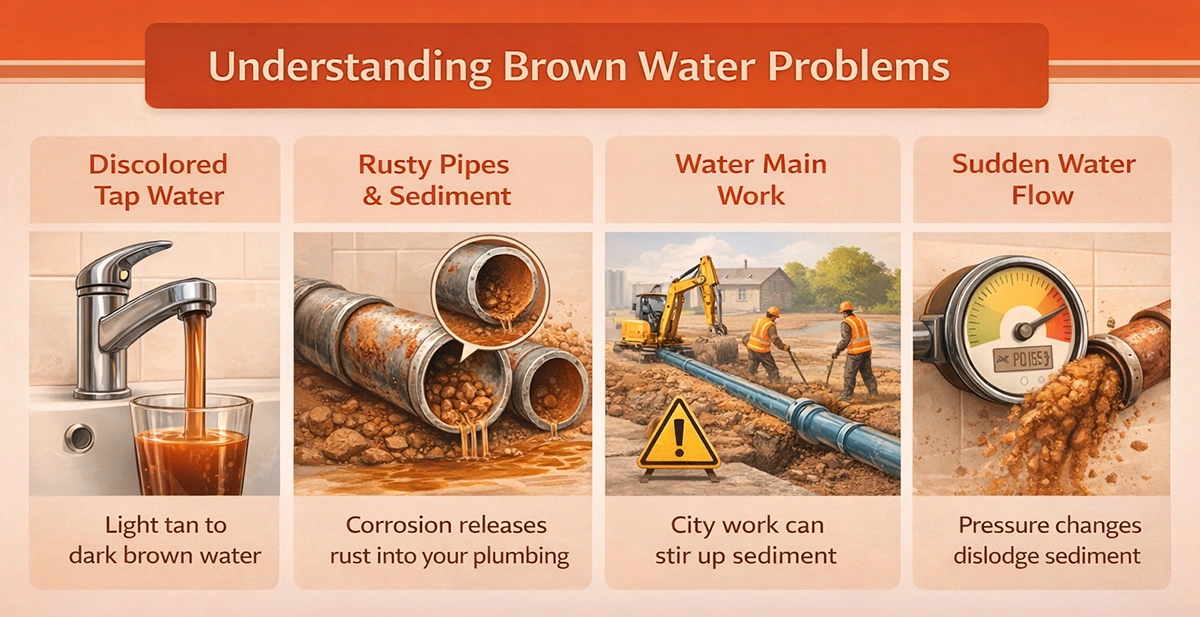 Why Is Our Water Brown