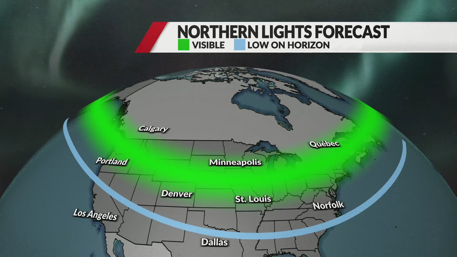 Chance of Seeing Northern Lights Tonight